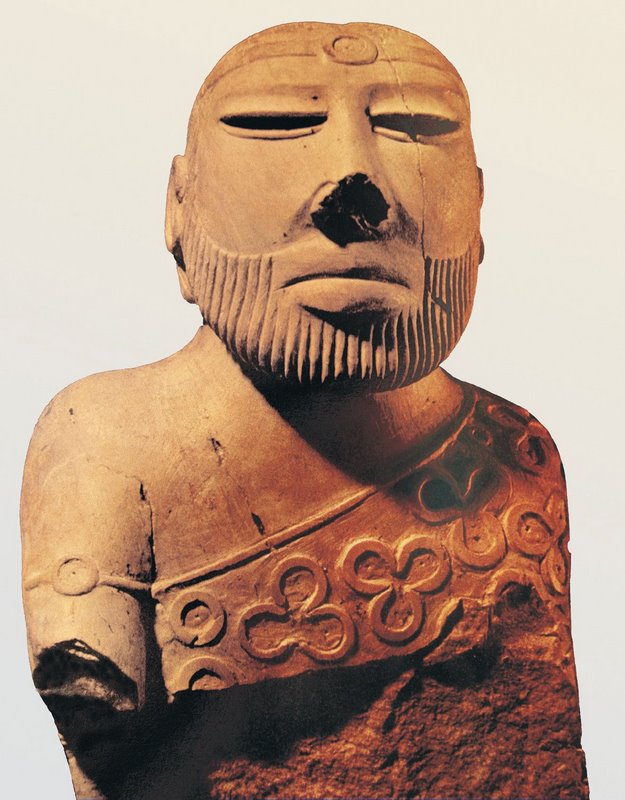 Статуэтка жреца. Мохенджо-Даро, Индия. 3 тыс. до н.э.